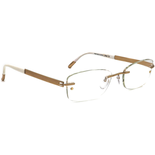 Silhouette Eyeglasses 4261 20 6051 7779 Titan Gold Rimless Austria 49[]17 135