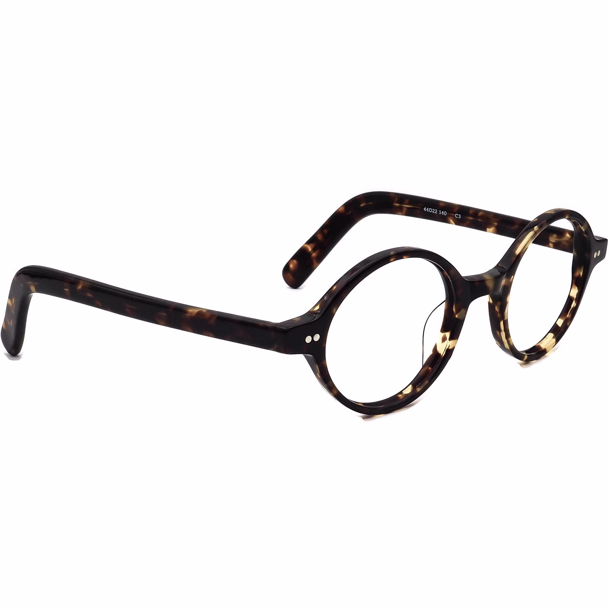 See Eyewear Eyeglasses 0529 C3 Core Collection Tortoise Round Frame 44[]22 140
