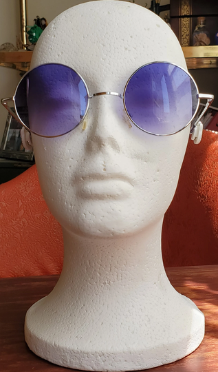 Retro Round Tinted Sunglasses