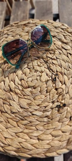 Gold Sunglass Chain By Ad Jewellery Designers/Gift For Her/Stainless Steel Eywear Chain
