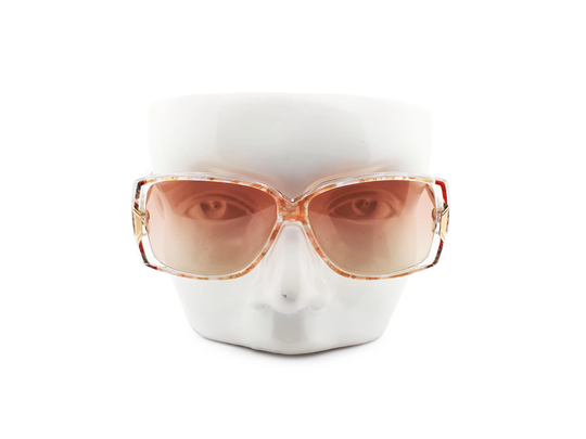 Vintage Haute Couture 3329 - 2 80S Square Sunglasses // 1980S Designer New Old Stock