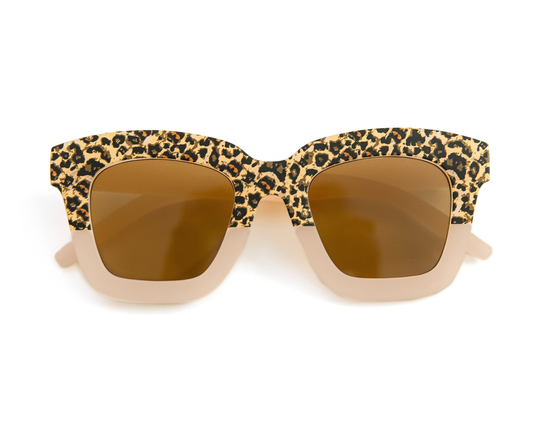Little Girl Sunglasses Retro Baby Cheetah Sunnies Toddler Kid's Kid