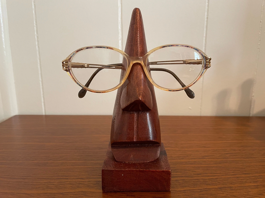 Vintage 80S Luxottica Rx Eyeglasses Frames Gold Pink & Blue 53-15-135 Italy