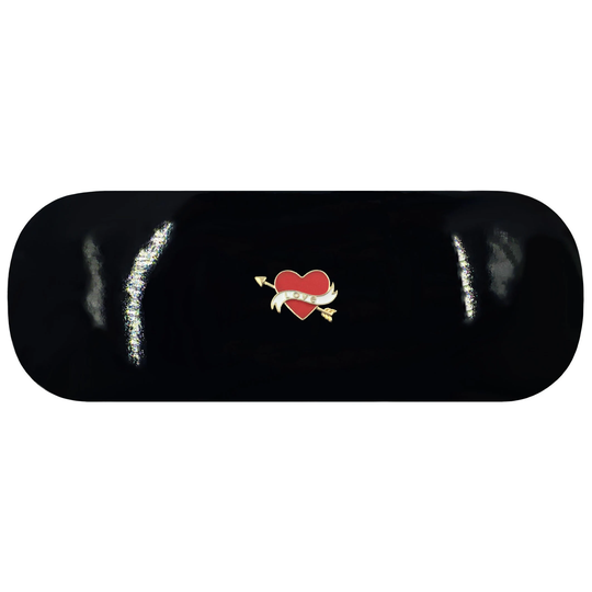 Arrow Through The Heart Glasses Case. Cupid Spectacle Valentine Eyeglasses Anniversary Sunglasses Love Birthday Gift