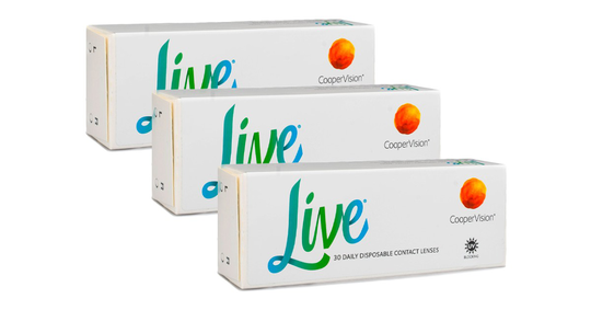 Live daily disposable (90 lenses)