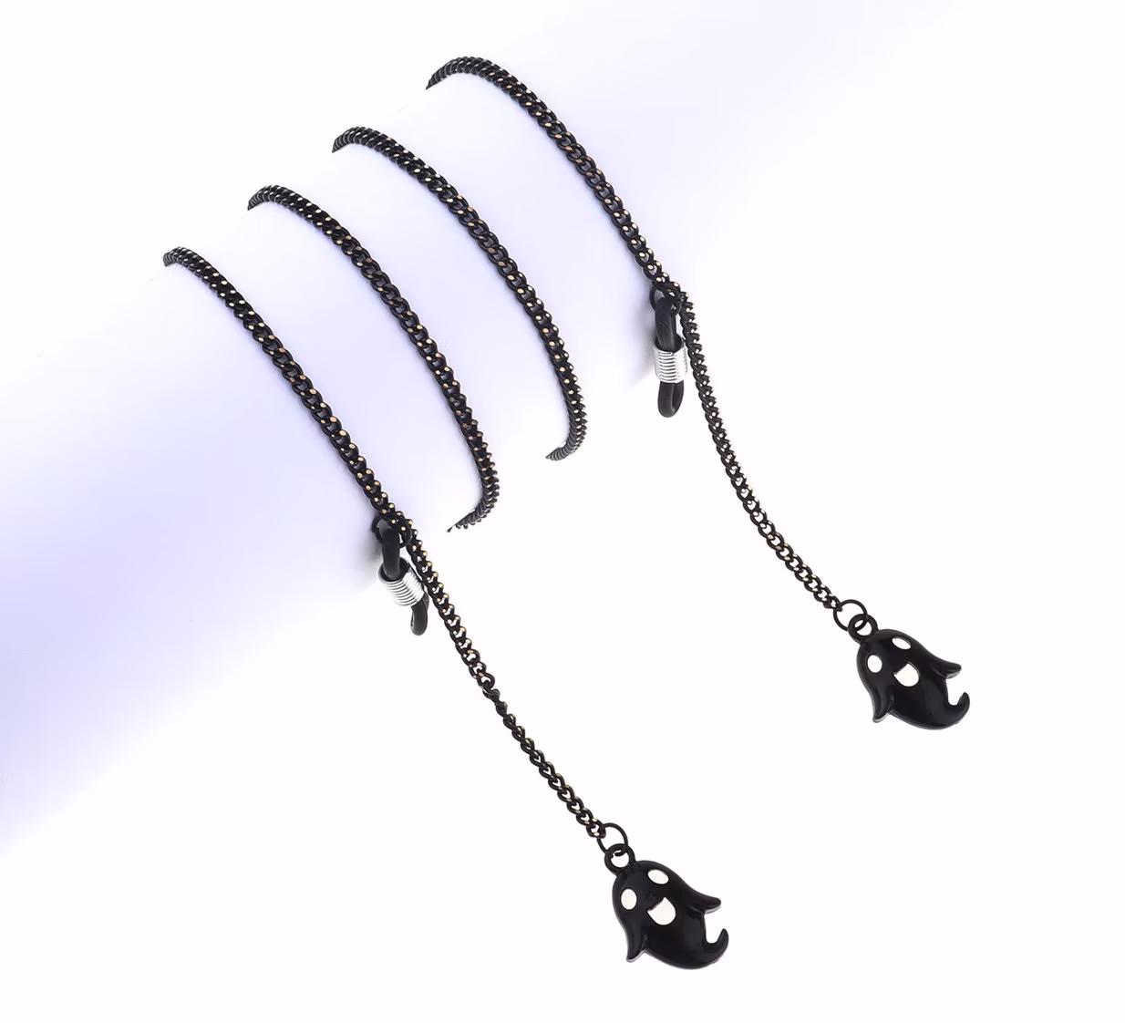 Black/Angel Pendant Chain Sunglasses Accessories Glasses Chain