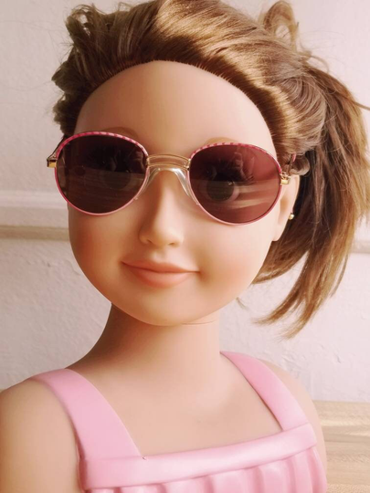 Amanda Design 4103/Ar Vintage Sunglasses For Kids. Made in Italy. Color Ro. Spring Hooks. Special Nose Pad