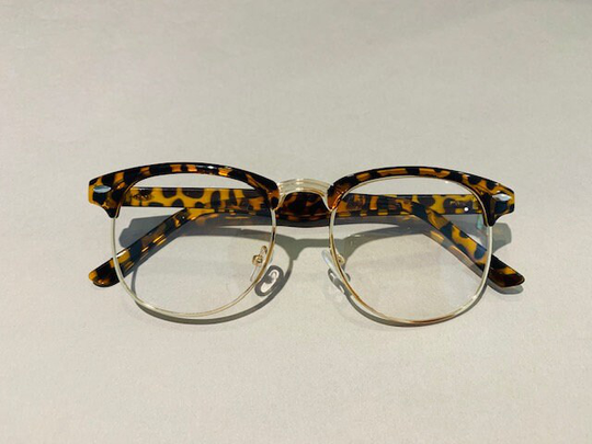 Vintage Chic Retro Polygon Form Eyeglasses Frame Optical Eyewear Non-Prescription With Clear Lenses For Women Men-20