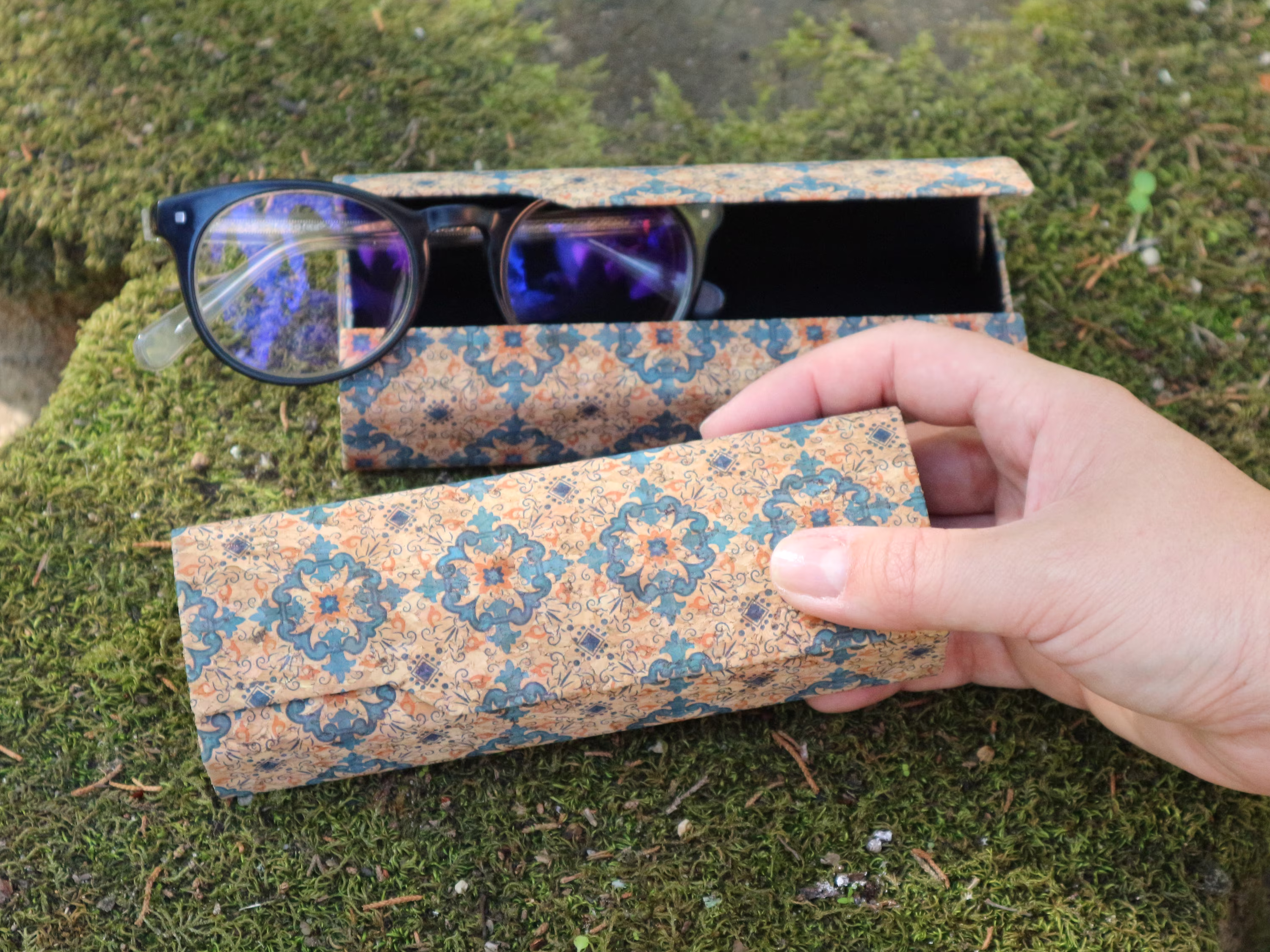 Hard Glasses Case Cork Eco Eyeglass
