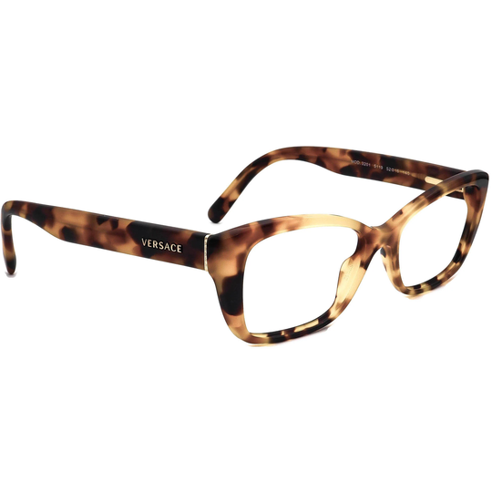 Versace Women's Eyeglasses Mod.3201 5119 Tortoise Cat Eye Frame Italy 52[]16 140
