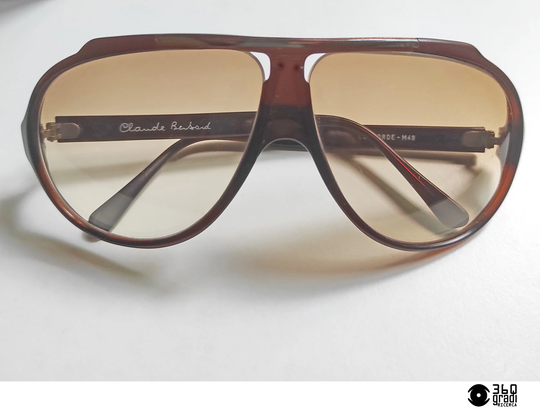Vintage Sunglasses "Claude Bernard", Model "Concorde M-49
