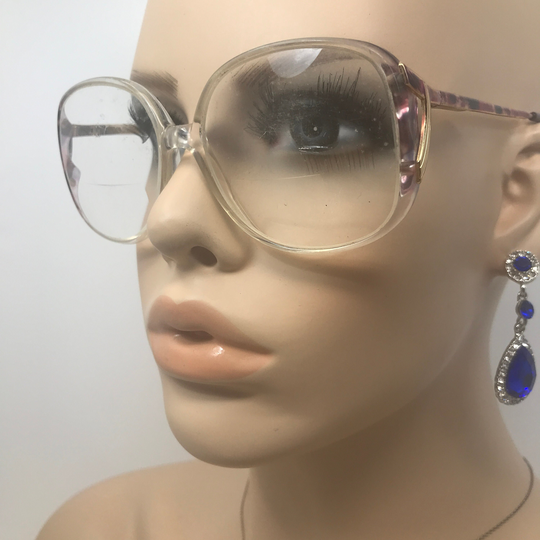 Vintage Square Eyeglasses Mirari 8016 8072 Ladies Glasses Frame Clear Used Eyeglass Frames Retro