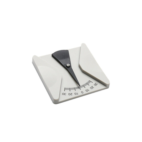 2pcs Eyeglasses Angle Ruler Measuring Tool Protractor Pantoscopic Angle Meter