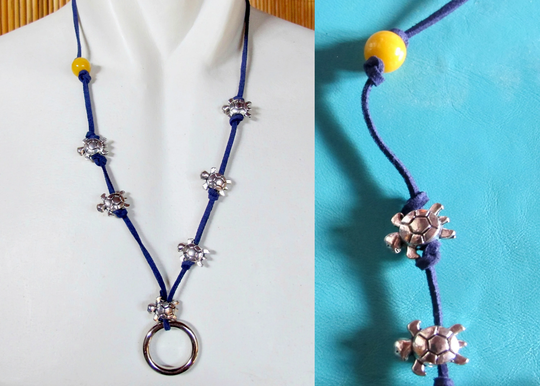 Sea Turtle Necklace For Glasses, Adjustable Glasses Necklace, Ring Sunglasses Holder, Reading Holiday