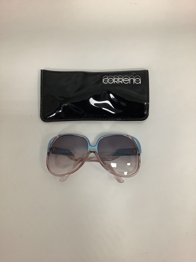 Vintage 1970S Correna Oversized Butterfly Sunglasses Made in France