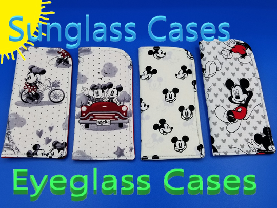 Eyeglass/Sunglass Case, Character Motif, Lined/Padded, Adults, Teens, Kids -Glasses Not Included