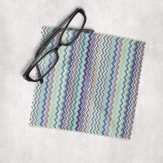 Digital Waves - Microfiber Lens Cleaning Cloth For Eyeglasses, Cameras, Smartphones & All Screens
