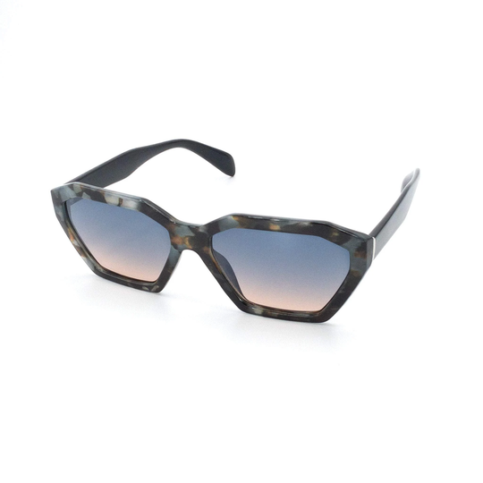 Sunniva Geometric Cat Eye Sunglasses | Fashion Women Eyewear Shades Beachwear Uv Protection Holiday Summer