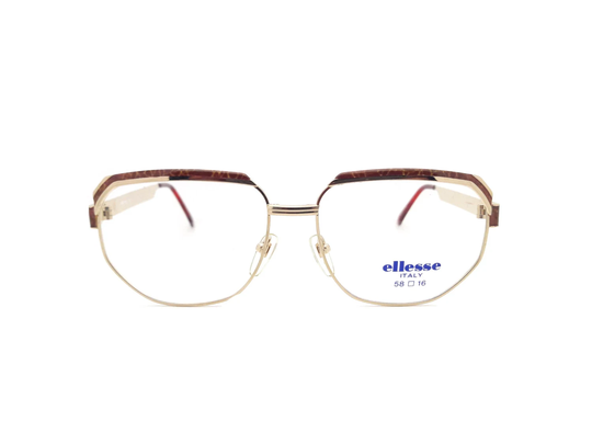 1980S Ellesse E-615 C-2 Vintage Square Glasses Frames // Made in Japan Genuine New Old Stock