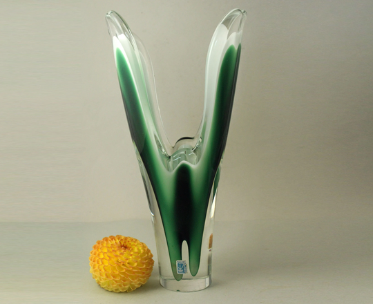 Large Coquille Sculpture, Paul Kedelv, Flygsfors, Sweden. Mid Century