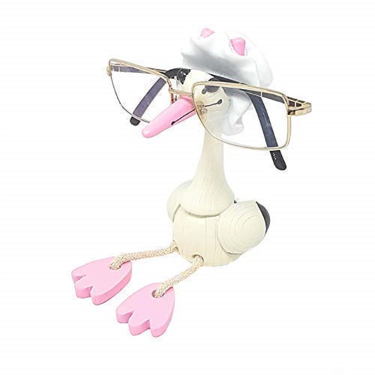 Pink Stork Glasses Holder/Stand