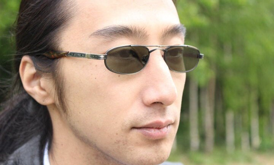 90's Vintage Sunglasses By Sting. Bronze Metal Extreme Micro Miniaturised Aviator. Club Kids Tiny Aviators. Steampunk