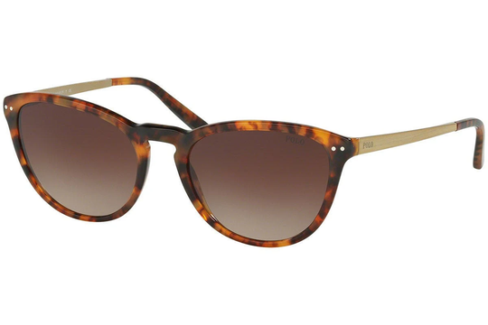 Polo Ralph Lauren Ladies Sunglasses | Havana Frame - Ph4118-501713-55