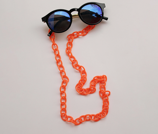 Sunglasses Strap, Chain, Orange Glasses Polyester Sunnies Sunnies Chain