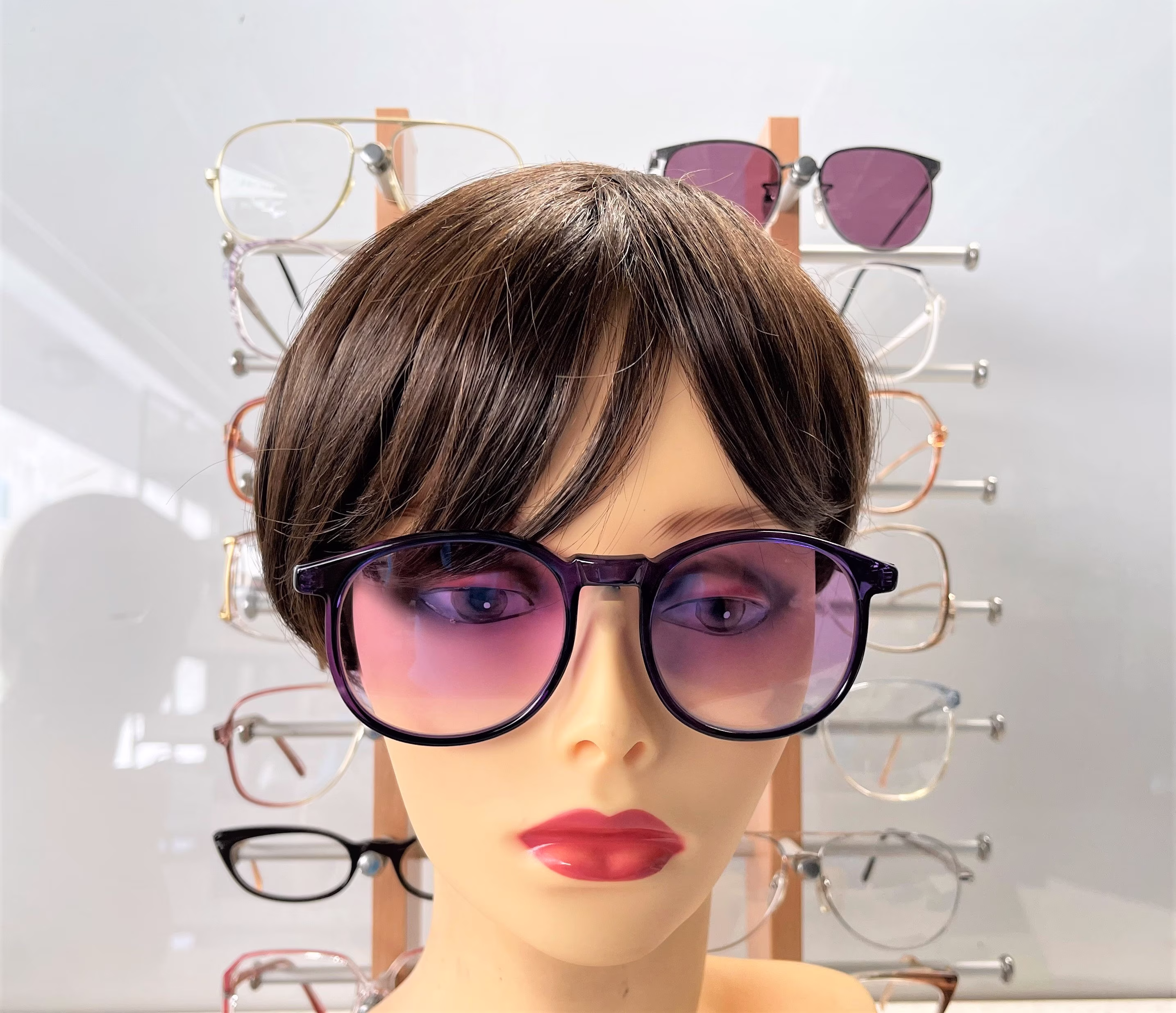 Vintage 1980S Women's Round Sunglasses Model "Sp-2
