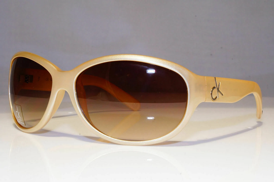 Authentic Calvin Klein Mens Womens Sunglasses Brown Ochre 3054 271 25718
