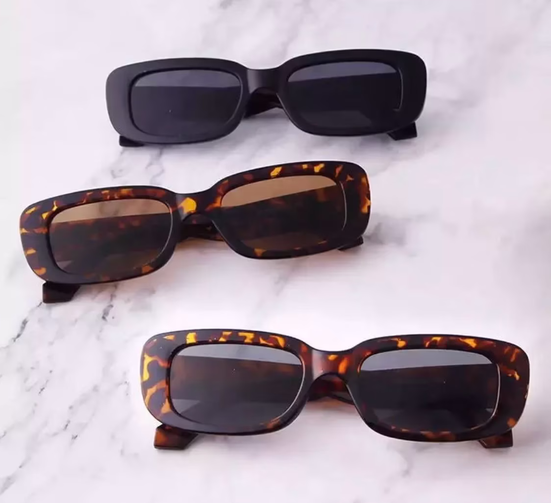 Classic Retro Square Sunglasses Women Vintage Small Rectangle
