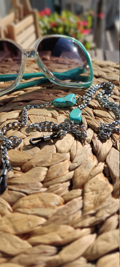 Lovely Sunglass Chain With Stone By Ad Jewellery Designers/ Gift For Her/Stainless Steel Eywear Chain
