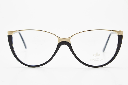 Vintage Woman Eyewear Metalvista First Class 24 Frame Glasses Historic Collection Italian Sunglasses Accessories