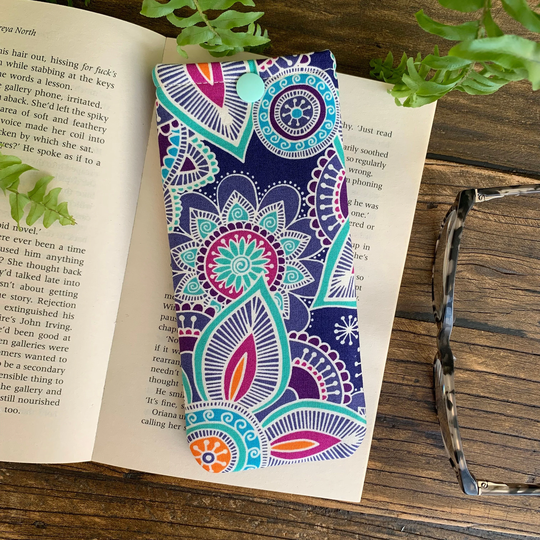Handmade Flower Fabric Glasses Case Sunglasses Floral Pouch Spectacle Cover Gardeners Gift Idea