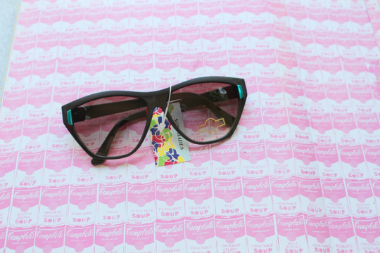 1980S Vintage Mod Taiwan Roc Uv Sunglasses....retro. Colorful Shades. Urban. Hipster. Big. Oversized Indie. Chic. Teal. Deadstock
