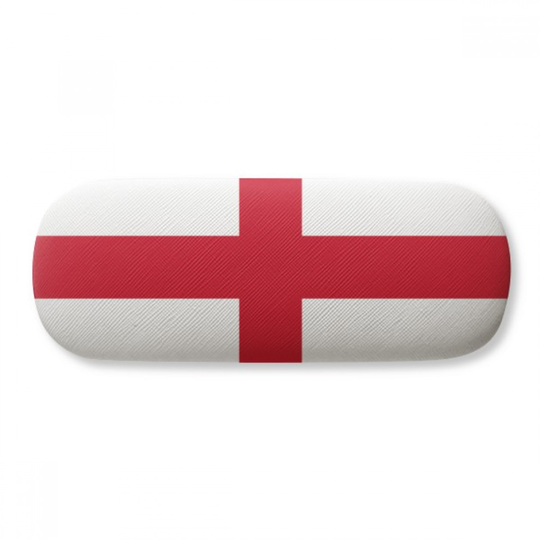 England National Flag Europe Country Glasses Case Eyeglasses Hard Shell Storage Spectacle Box