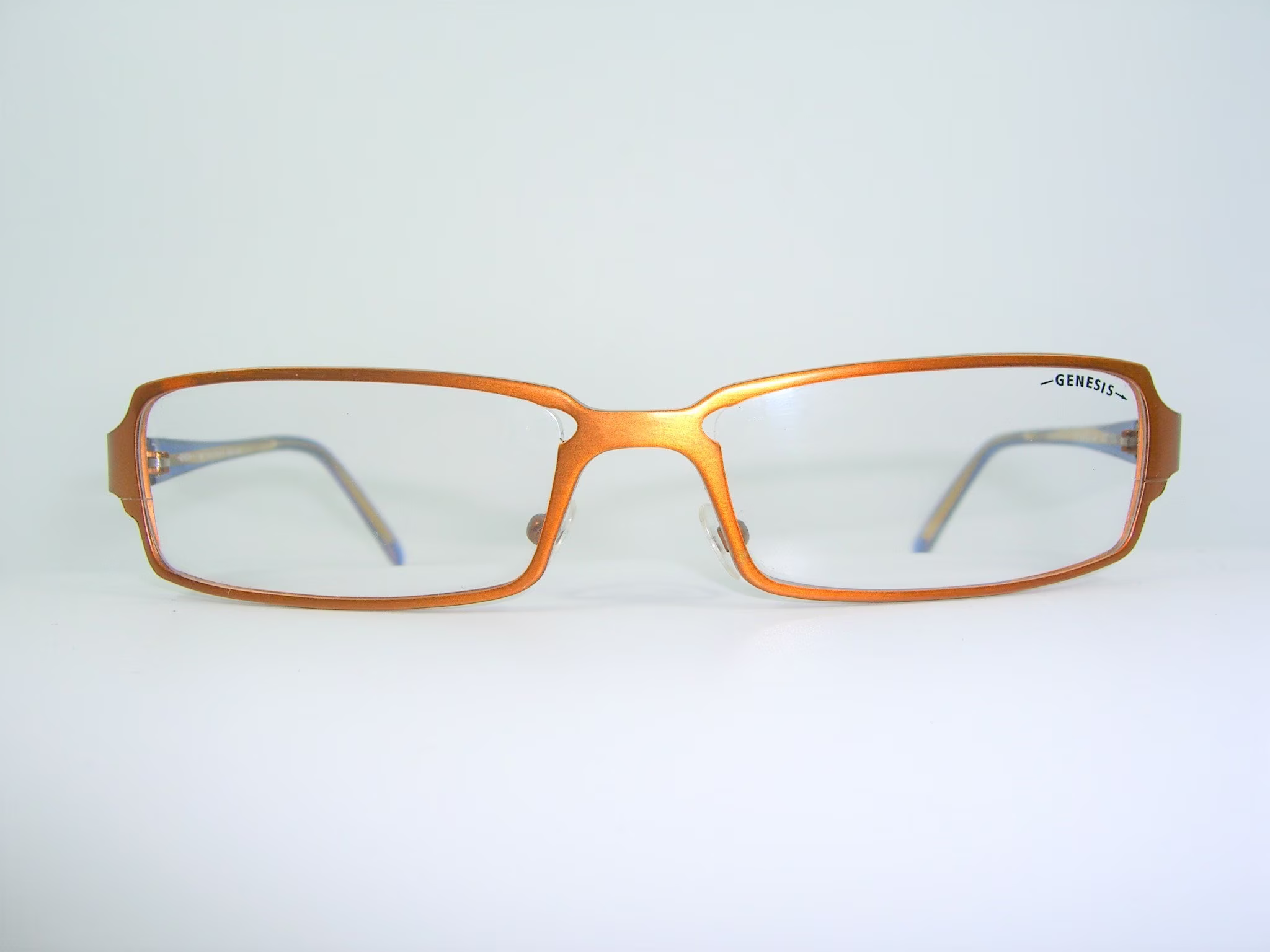 Genesis, Eyeglasses, Frames, Alu-Mag, Square, Oval, Nos, Ultra Vintage, Very Rare