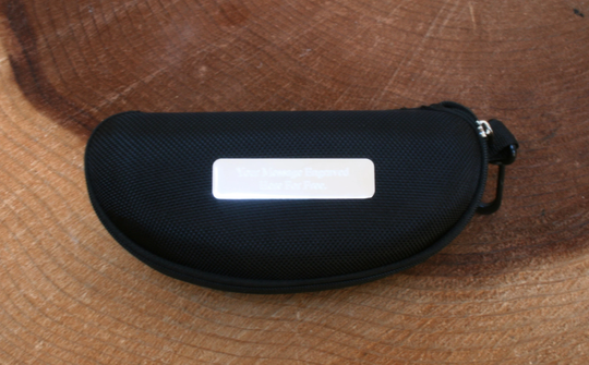 Personalised Canvas Glasses Case Protective Moulded Sports Christmas Gift Free Engraving