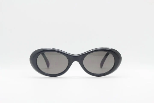 Vintage 80S Kid's Oval Cat Eye Sunglasses. Black Classic 50's Style Cateye Shades. Childrens Rockabilly Cateyes. Suitable For Toddlers