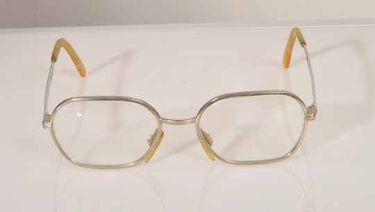 Vintage Row 5213/101 Eyewear, Silver Frame, Clear Lenses Rx Prescription . Rare Piece. Small Size.made in United Kingdom