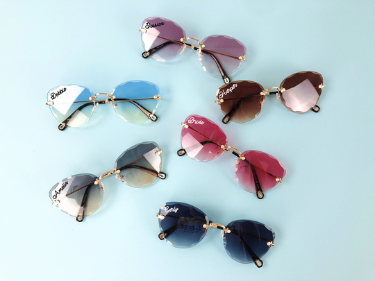 Custom Sunglasses For Wedding , Party, Graduation, Bachelor Shower Favors