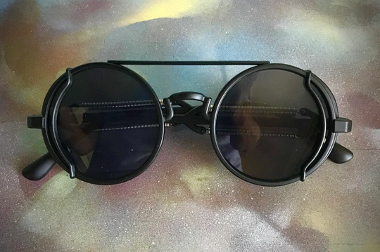 Black Steampunk Sunglasses, Ideal Groomsmen Gifts, New 2021 Design, Trendy, Retro, Punk, Steampunk, Unisex, Unique, Punkster