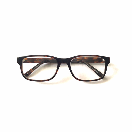 Men's Brown Tortoiseshell Specsavers Danny Specs Eyeglasses Glasses Size 53-18-135