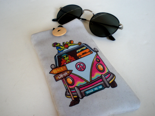 Hippie Glasses Sleeve, Sunglasses Case, Eyeglasses Alien, Case For Sunglasses, Glasses Sleeve