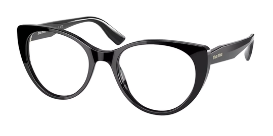 Miu Miu Eyeglasses MU06TVA Asian Fit 1AB1O1