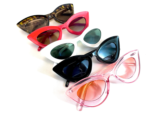Vintage 50's Sunglasses, Womens Sunglasses, Cat Eye Retro Shades, Vintage Style Eye Sunglasses