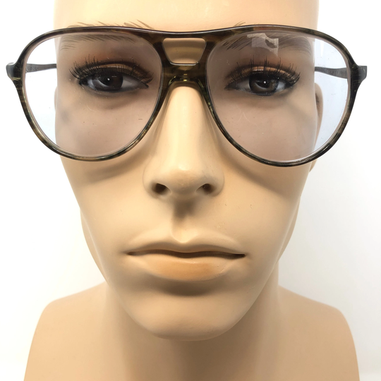 Vintage Pilot Eyeglasses Jay England Glasses Frame Grey Tortoise Used Eyeglass Frames Retro
