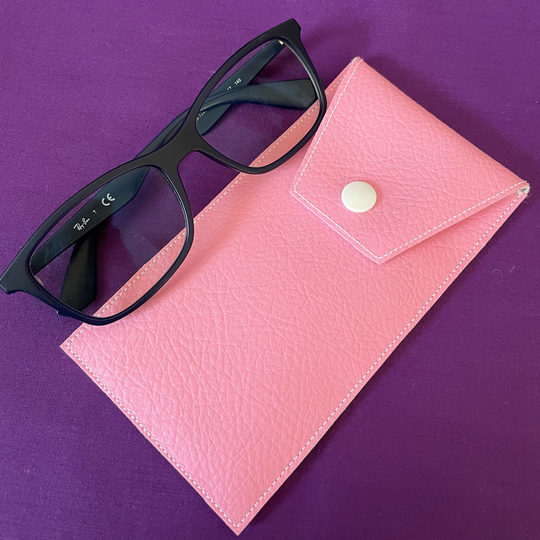 Simple Glasses Case/ Holder/Pouch Embroidered