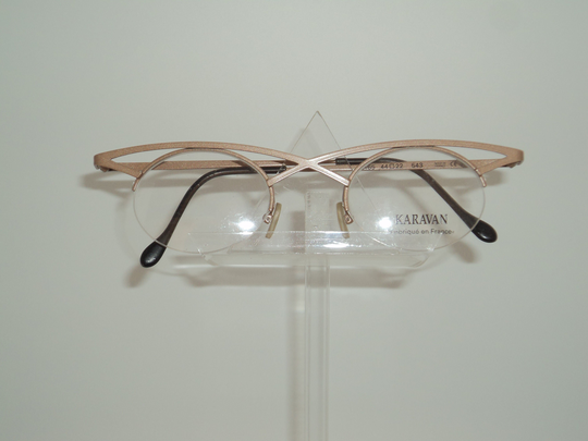 Karavan Eyeglasses, Model 5165, Palm-Springs Style, 1990's Look