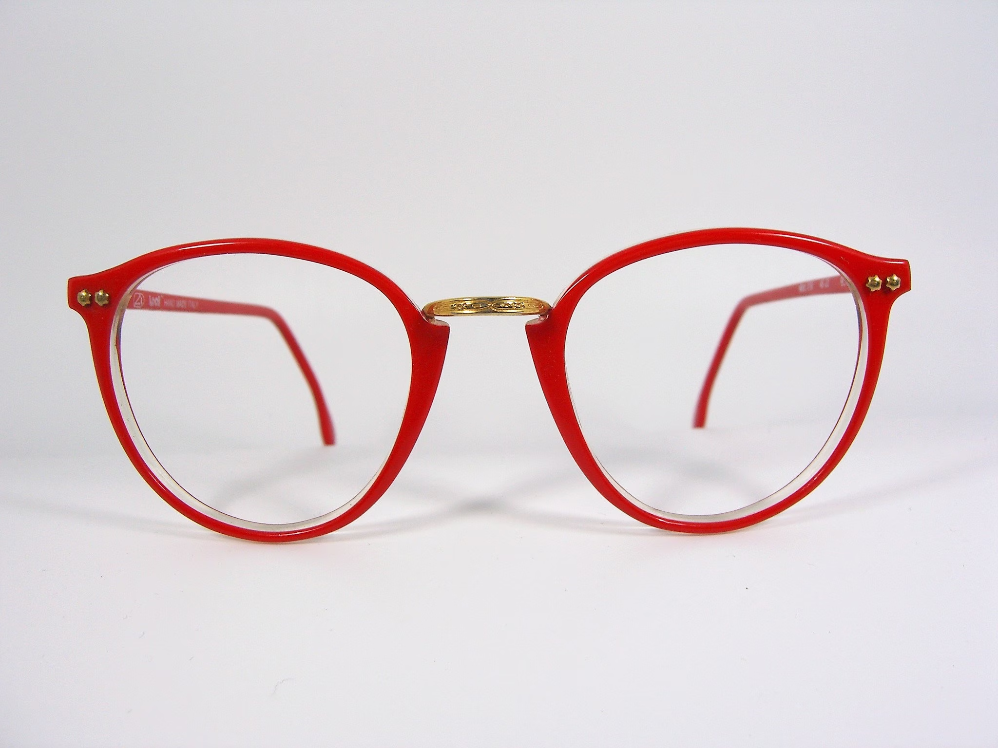 Look, Luxury Eyeglasses, Panto, Round, Gold Plated, Oval, Frames, Nos, Sexyvintage, Very Rare